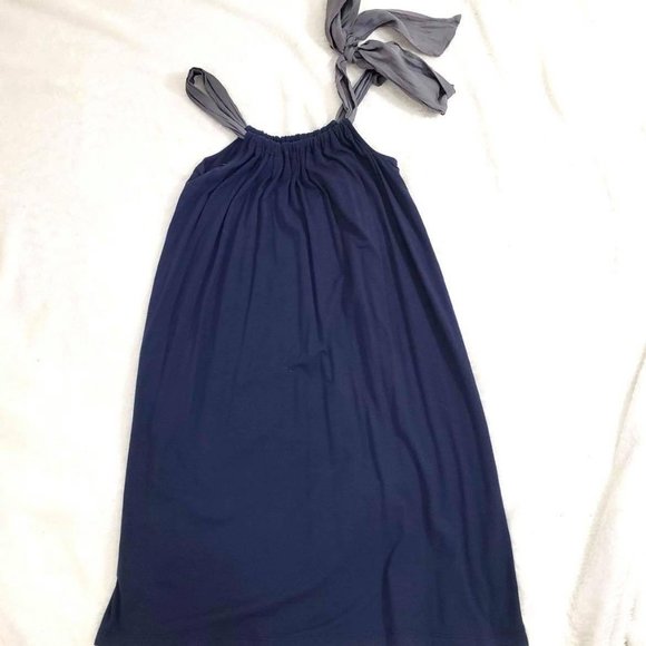 Splendid Woman's Sz XS Dress sleeveless navy blue - Picture 4 of 8